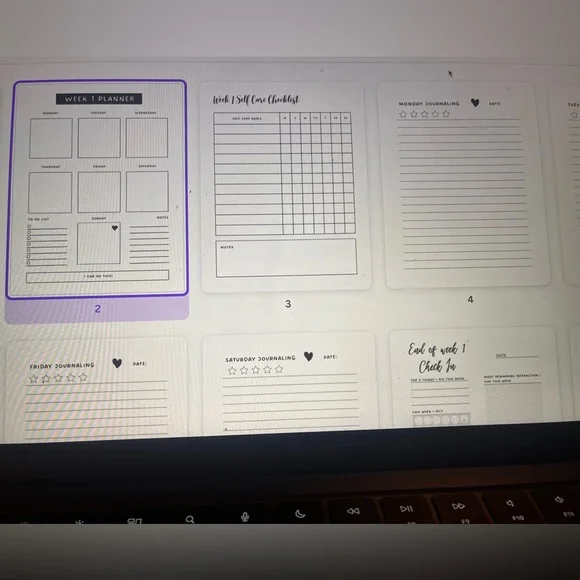 My 20 Week Journal - Picture 6 of 6